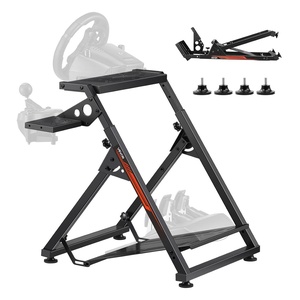 VEVOR Racing Wheel Stand, Adjustable & Foldable Simulator Stand for Logitech G29 G27 G920 G923, Thrustmaster T300RS T300GT T248 TS-PC TSXW Gaming Cockpit,Pedals Simulator NOT Included | Fit for Logitech G29 G27 G920 G923, Thrustmaster T300RS T300GT T248 TS-PC TSXW Gaming Cockpit, Pedals Simulator NOT Included(X-shaped lite)