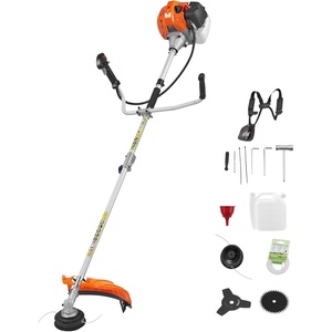 VEVOR String Trimmer, 52 cc 2-Stroke, Weed Eater, 17″ Grass Trimmer, Multi-Functional Weed Eater Gas Powered with Shoulder Strap & 3T Blade, Weed Wacker Gas for Quick Grass Cleaning(52 CC)