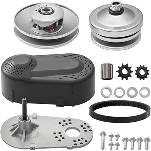 VEVOR Torque Converter, 30 Series 212 Predator Torque Converter kit Go Kart, Mini Bike Comet Clutch Set, 3/4 Inch 10T #40 or 41 Chain Predator Driver Pulley Replacement Comet TAV2(3/4″ 10T #40/41 and 12T #)