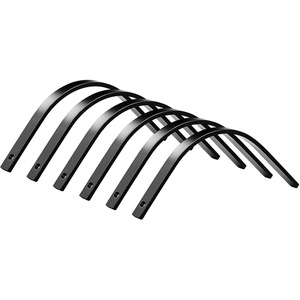 VEVOR Tow Behind Dethatcher, 40-inch Lawn Dethatcher Rake with 20 Spring Steel Tines for ATV or Mower, Heavy Duty Tow Behind Lawn Rake with Lift Handle for Garden Farm Grass, Leaves, Pine Needles(6 Packs Landscape Rake Tines)