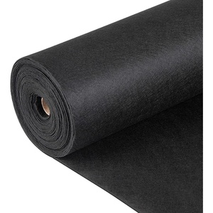VEVOR Weed Barrier Fabric, Heavy Duty 4x100FT 5.8oz Woven Landscape Fabric, Garden Fabric Weed Barrier, Weed Control Fabric Ground Cover, Geotextile Fabric for Landscaping, Weed Block Gardening Mat(Non Woven)