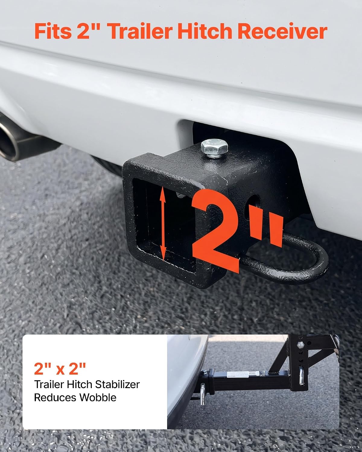 image:imageVEVOR 70 x 30 x 6 Hitch Cargo Carrier 500 lbs Capacity with Nighttime Reflective Reminder Folding Hitch Mount Cargo Carrier Basket with Hitch Lock for 2 Receiver Fit for SUVs362 x 213 x 118