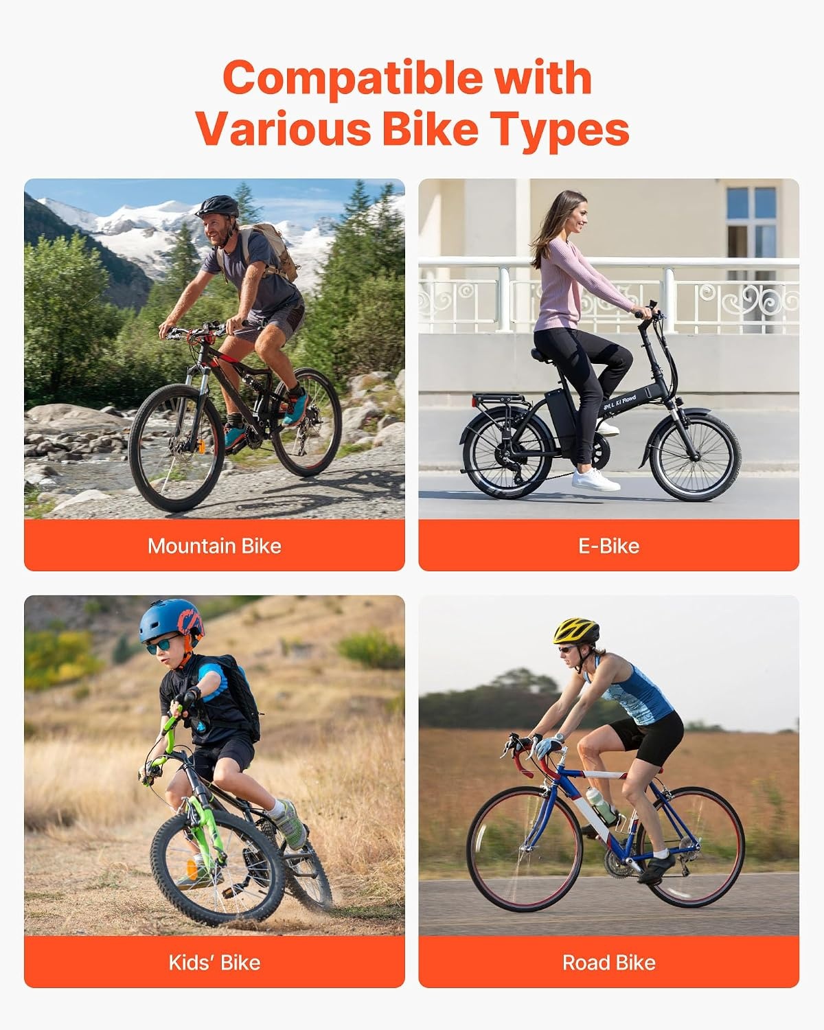 image:imageVEVOR Bike Rack Fits Tire Width 3 Inch762 mm Carbon Steel DoubleSided Grid Bike Rack Stand Freestanding Bicycle Storage Holder for Curbside Garage Indoor Outdoor Parking 6Bicycle Capacity