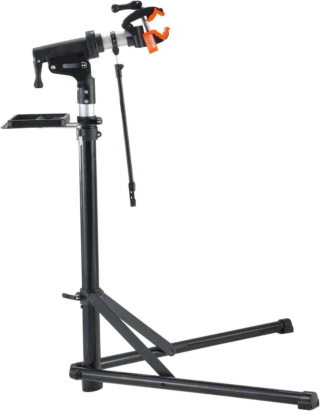 image:imageVEVOR Bike Repair Stand Max 110 lb Heavyduty Bicycle Work Stand with 403594 in Adjustable Height amp Large Tool Tray Foldable Ebike Maintenance Rack Shop Home Mechanics for Mountain Road Bike66 LBS