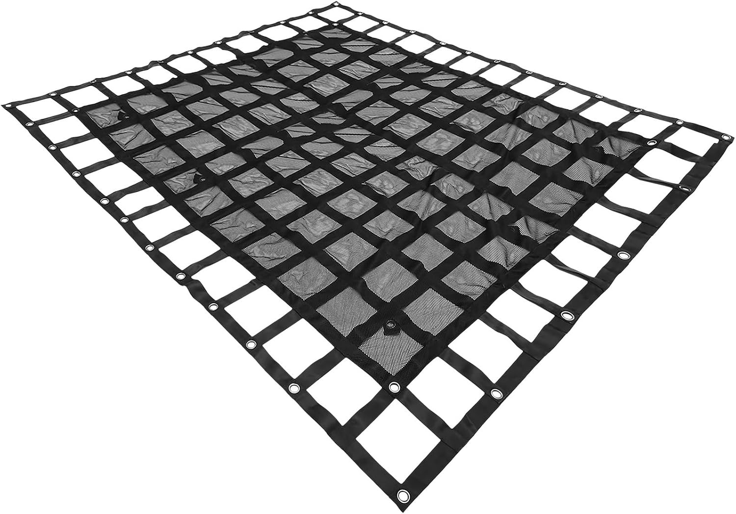 image:imageVEVOR Cargo Net with Mesh 8 x 67 Cargo Net for Pickup Truck Bed Heavy Duty Cargo Nets with Cam Buckles amp SHooks amp Cross Strap Truck Bed Cargo Net for Trailer SUV Jeeps96 x 80PP