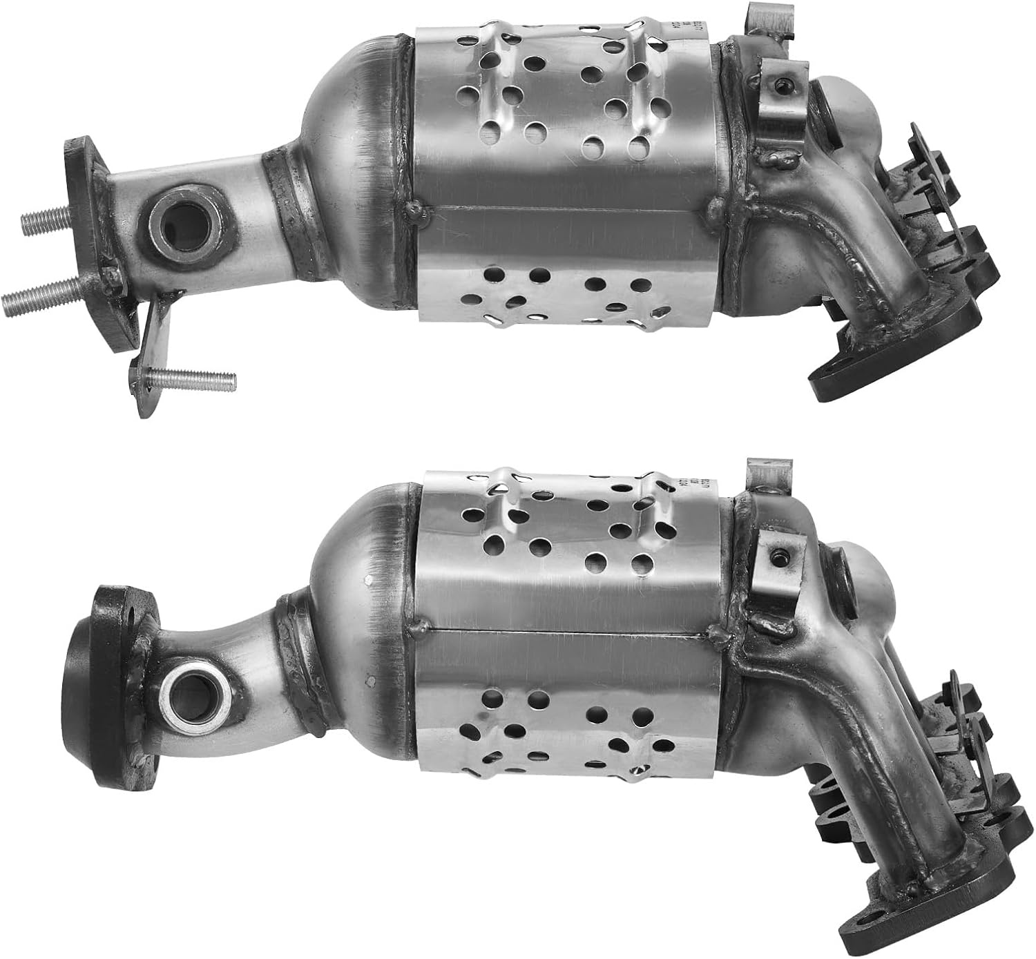 image:imageVEVOR Catalytic Converter Compatible with Chrysler 200 SebringDodge Avenger Caliber JourneyJeep Compass Patriot 24L L4 Front OE 54735 Stainless Steel Exhaust Gas Purification Fits FWD Only1319 Explorer