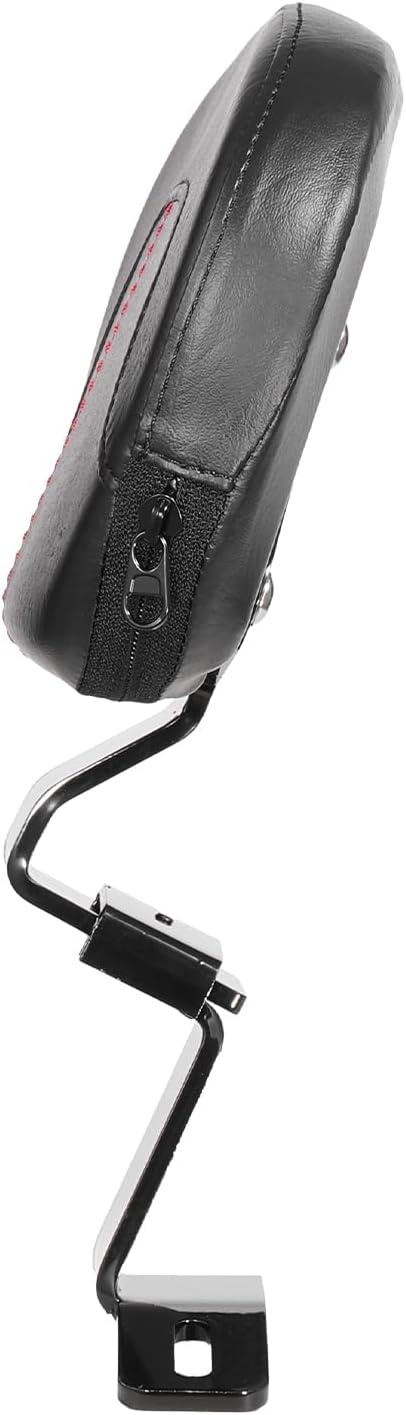 image:imageVEVOR Motorcycle Backrest Sissy Bar Compatible With HarleyDavidson Touring Street Glide Road Glide Road King 122 inch Height Detachable Rider Backrest For Motorcycles Black1315inch