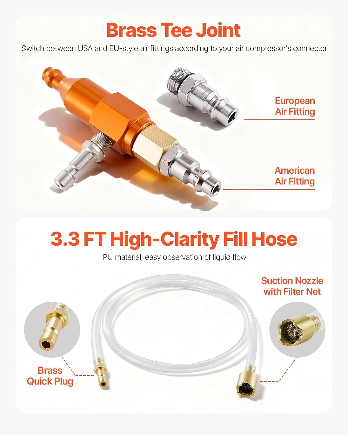 image:imageVEVOR Radiator Vacuum Refill Kit Automotives Cooling System Vacuum amp Purge Fill Tool with Gauge Portable Radiator Coolant Filling Kit with Toolbox Universal Fit for Most Cars Vans SUVs and Trucks