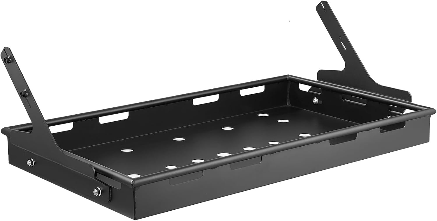 image:imageVEVOR Rear Trunk Cargo Rack with Net 20182024 Jeep Wrangler JLU Sky OneTouch Power Top 4 Door Hardtops 300 lbs Carbon Steel Basket Tray Interior Storage Luggage CarrierJeep JLU20182024
