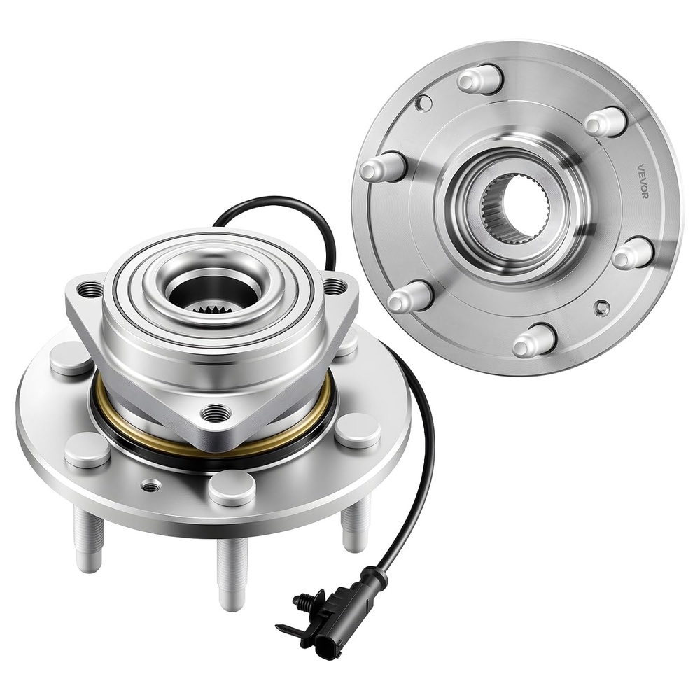 image:imageVEVOR 515036 Front Wheel Bearing Hub Assembly 2PCS Fit for Chevy Silverado 1500 4WD 2013 Express 1500 GMC Savana 1500 Base Standard Cargo VanOEM 515036
