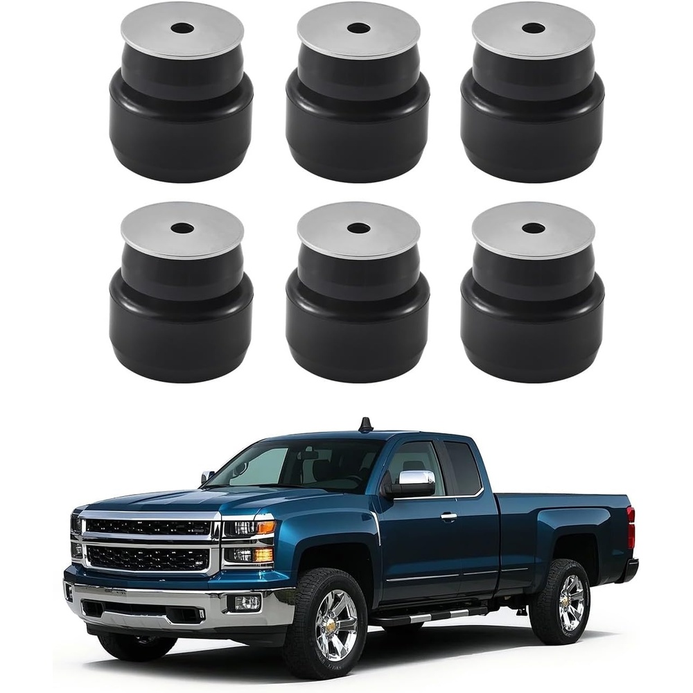 image:imageVEVOR Body Mount Bushing Kit Compatible with 20082016 F250 F350 Super Duty 64 PCS Silicone Body Mount Kit Quick Replacement Durable Components for Improving Bumpy Driving Performance Gray19992014 Chevy Silverado