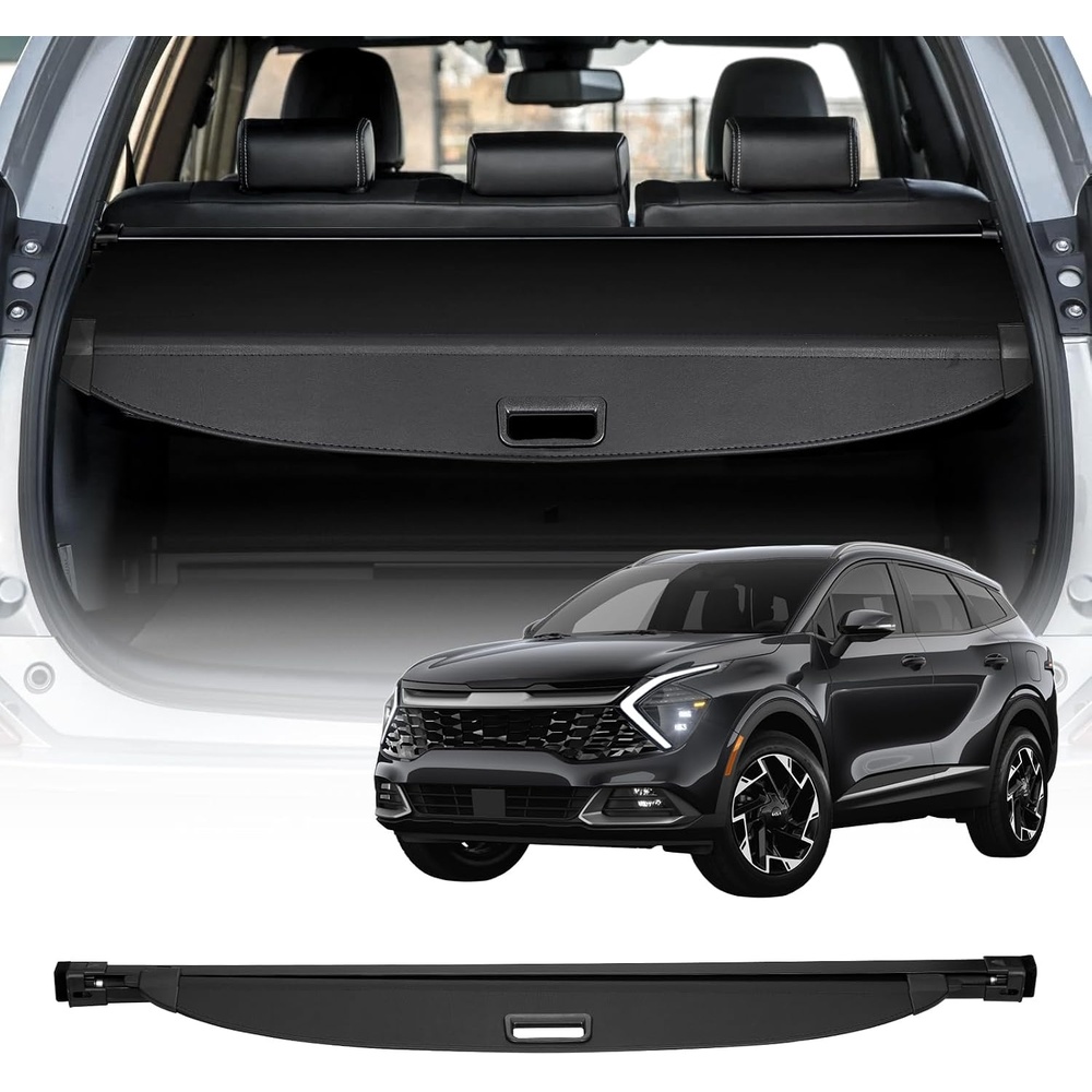 image:imageVEVOR Cargo Cover for Mazda CX5 20172024 2025 5Seater Accessories Carbon Fiber Texture Retractable Trunk Cover AntiPeeping Luggage Privacy Shield Easy Installation Security Shade CarKia Sportage 20232025