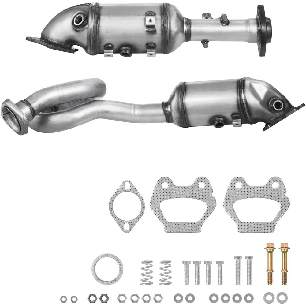 image:imageVEVOR Catalytic Converter Compatible with Chrysler 200 SebringDodge Avenger Caliber JourneyJeep Compass Patriot 24L L4 Front OE 54735 Stainless Steel Exhaust Gas Purification Fits FWD Only1218 Wrangler JK