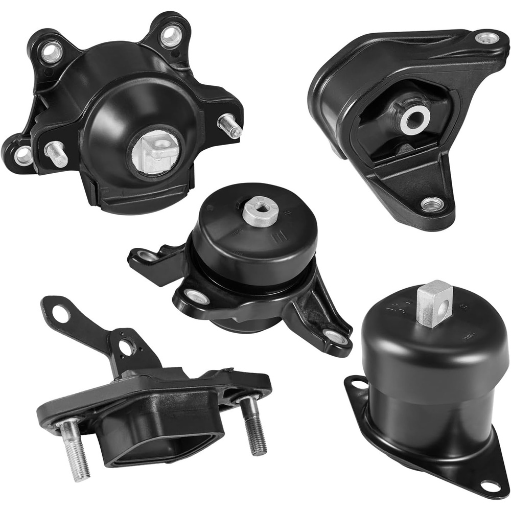 image:imageVEVOR Engine Motor Mount and Transmission Mount Kit Replacement Set of 5 Compatible with 20132017 Honda Accord 24L L4 Replace OE A65072 A65054 A65040 A65068 A65071 Secure Support20082012 Honda Accord 24L