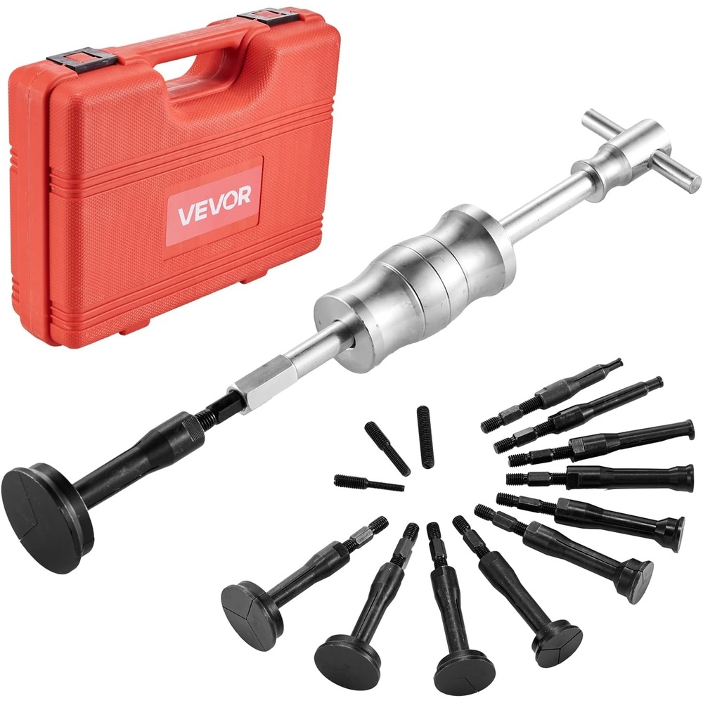 image:imageVEVOR Rear Axle Bearing Puller Tool 0952125011 for Toyota Trucks2 PackSilver  Black