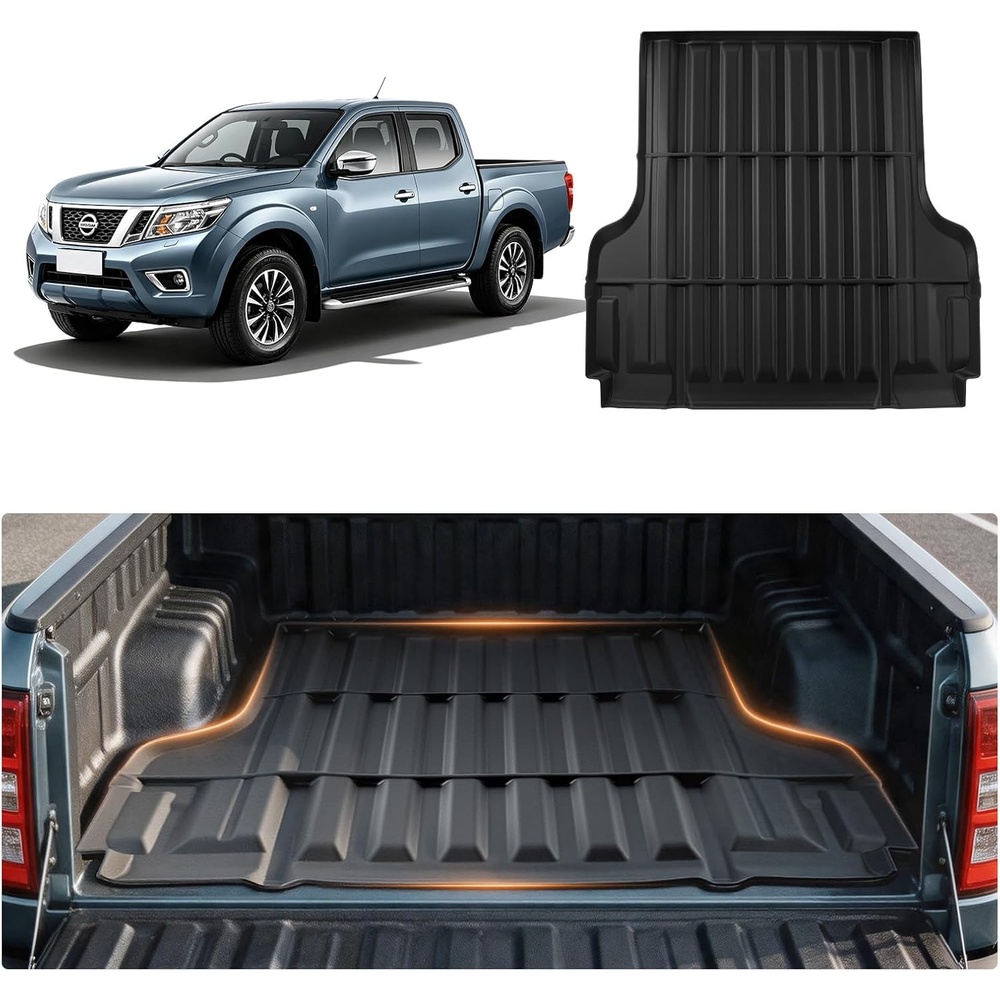 image:imageVEVOR Truck Bed Mat TPE Compatible with 20152026 Ford F150 Lightning Bed Heavy Duty Custom Fit All Weather Protection Pickup Car Cargo Trunk Liner Replacement for 20152026 Ford F150 Accessories20222026 Nissan Frontier