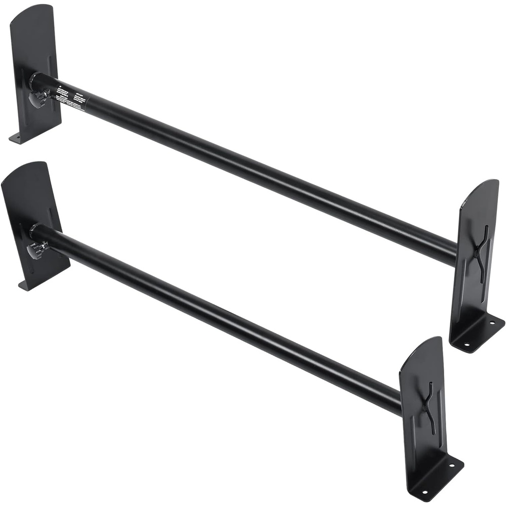 image:imageVEVOR Van Ladder Racks 472787 in Adjustable 500 lbs Capacity Alloy Steel Compatible with FullSize Vans 2 Pcs Whitefor Minivans