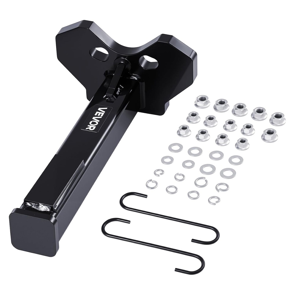 image:imageVEVOR Wheel Bearing Hub Removal Tool Kit Compatible with All Axle Bolt Hubs 5 6 8 Lug Hubs Buster Puller Universal Wheel Hub Shocker Wheel Hub Buster Tool with Nuts amp Washers for Sedan SUV TruckBlack