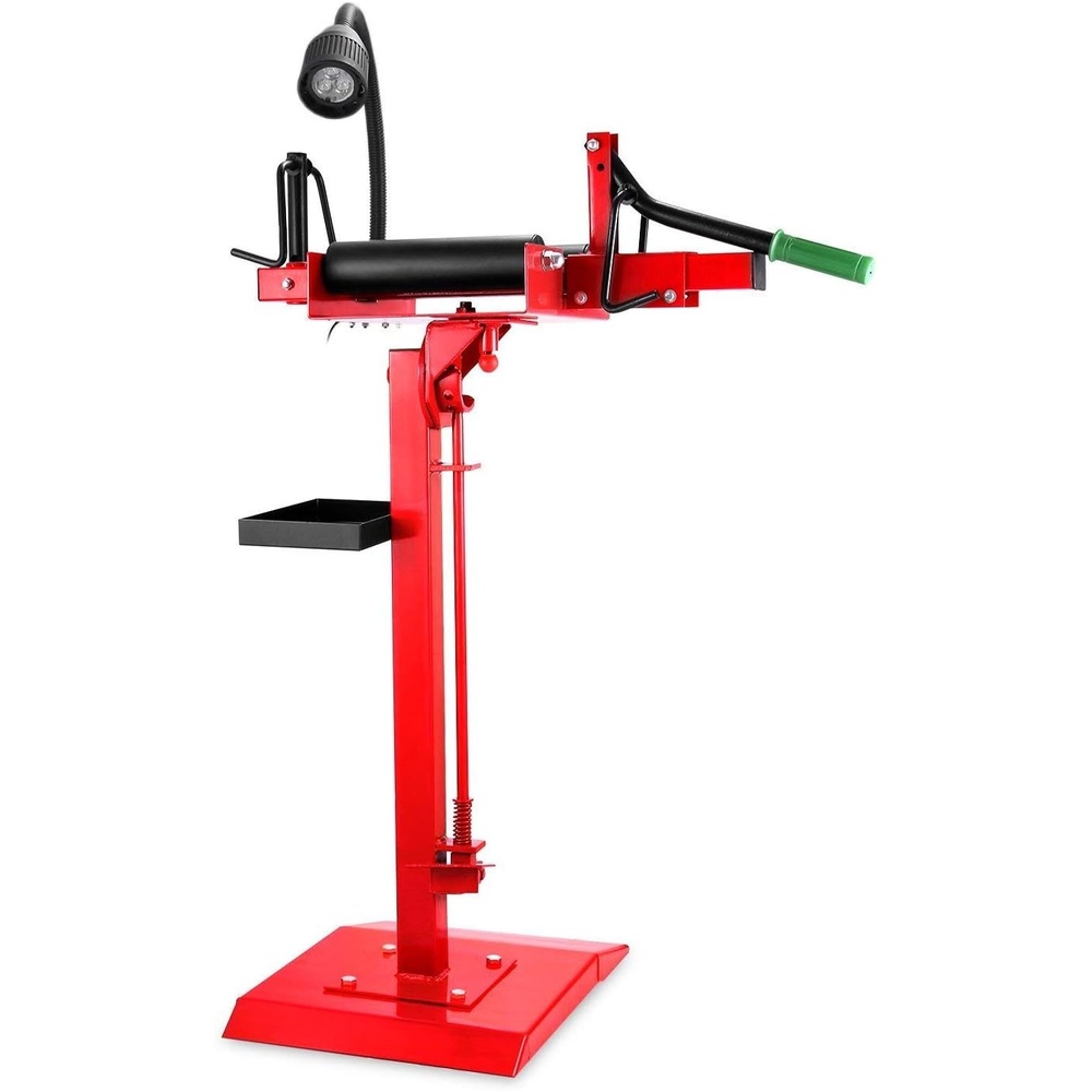 image:imageVevor Manual Tire Spreader Portable Tire Changer with Stand Adjustable LED Light Tire Spreader Tool for Light Truck and Car  Automotive