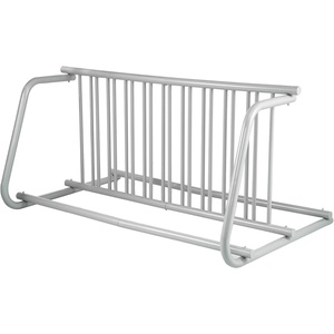 BestEquip 111″ Length Floor Bike Rack, 9 Holders All-Steel Grid Bike Rack, Single-Side Storage Stand for Garages Streets Yards(59″)