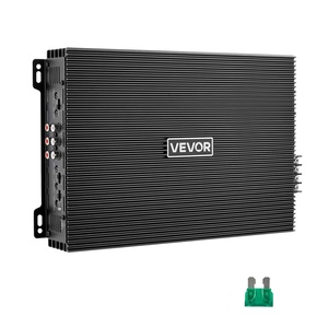 VEVOR 2 Channel Car Audio Amplifier 2 Ohm Stable Bridgeable Class A/B Full Range Stereo Amp Max Power 2 x 300W @ 4 Ohm / 2 x 600W @ 2 Ohm for Car SUV Truck Off-Road(1600W)