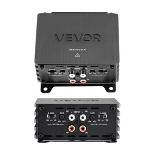 VEVOR 2 Channel Car Audio Amplifier 2 Ohm Stable Bridgeable Class A/B Full Range Stereo Amp Max Power 2 x 300W @ 4 Ohm / 2 x 600W @ 2 Ohm for Car SUV Truck Off-Road(640W)