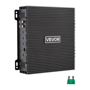 VEVOR 2 Channel Car Audio Amplifier 2 Ohm Stable Bridgeable Class A/B Full Range Stereo Amp Max Power 2 x 300W @ 4 Ohm / 2 x 600W @ 2 Ohm for Car SUV Truck Off-Road(1200W)