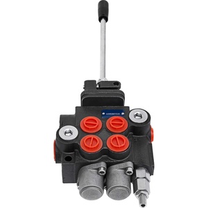 VEVOR 2 Spool Hydraulic Joystick Control Valve 11gpm Hydraulic Valve Hydraulic Directional Control Valve Double Acting Relief Valve Range Reach Up to 3600 PSI for Tractors Loaders Tanks Log Splitters
