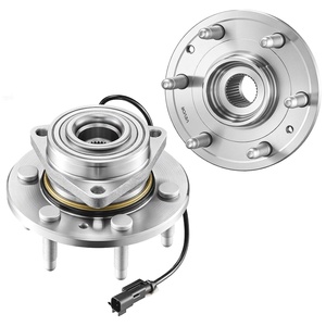 VEVOR 515036 Front Wheel Bearing Hub Assembly 2PCS Fit for Chevy Silverado 1500 4WD 2013 Express 1500 GMC Savana 1500 Base Standard Cargo Van(OEM 515160)