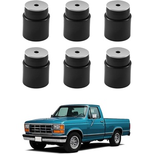 VEVOR Body Mount Bushing Kit, Compatible with 2008-2016 F250 F350 Super Duty, 64 PCS Silicone Body Mount Kit, Quick Replacement, Durable Components for Improving Bumpy Driving Performance, Gray(1980-1998 Ford F150)