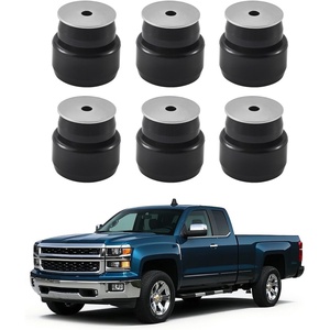 VEVOR Body Mount Bushing Kit, Compatible with 2008-2016 F250 F350 Super Duty, 64 PCS Silicone Body Mount Kit, Quick Replacement, Durable Components for Improving Bumpy Driving Performance, Gray(1999-2014 Chevy Silverado)