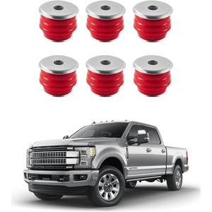 VEVOR Body Mount Bushing Kit, Compatible with 2008-2016 F250 F350 Super Duty, 64 PCS Silicone Body Mount Kit, Quick Replacement, Durable Components for Improving Bumpy Driving Performance, Gray(2008-2016 F250)