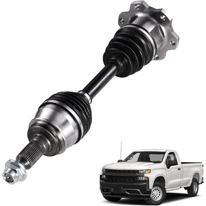 VEVOR CV Axle Shaft Assembly, 2 Pieces Front Left & Right (Driver and Passenger Side), Automotive Replacement CV Joint Axles Pair Compatible with 1996-2002 Toyota 4Runner, Alloy Steel & Carbon Steel(Front Driver or Passenger Side)