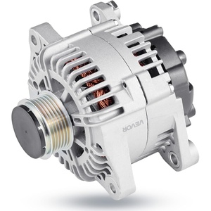 VEVOR Car Alternator 11491, Compatible with Hyundai Sonata 2.4L 2010-2013, Kia Optima 2.4L 2011-2013, Automotive Replacement Alternator with Aluminum Housing and Pure Copper Round Coil, 37300-2G150