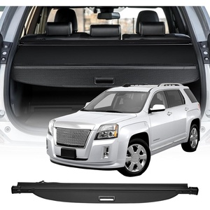 VEVOR Cargo Cover for Mazda CX-5 2017-2024 2025 5-Seater Accessories, Carbon Fiber Texture Retractable Trunk Cover, Anti-Peeping Luggage Privacy Shield, Easy Installation Security Shade Car(GMC Terrain+Chevrolet Equinox 2018-2024)