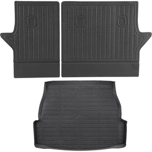 VEVOR Cargo Mat Compatible with Chevrolet Suburban & GMC Yukon XL 2015-2020, Precise Fit Trunk Mat for SUVs, TPE Trunk Protector Replacement, Black (1PCS)(Toyota RAV4 2019-2024)