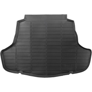 VEVOR Cargo Mat Compatible with Chevrolet Suburban & GMC Yukon XL 2015-2020, Precise Fit Trunk Mat for SUVs, TPE Trunk Protector Replacement, Black (1PCS)(Toyota Camry Hybrid 2018-2025)