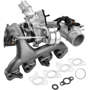 VEVOR Complete Turbo Turbocharger Chevy Chevrolet Cruze 2011-2015 with Gasket Kit and Solenoid Valve, Sonic 2012-2020 & Trax 2013-2021 & Buick Encore 2013-2021 Turbo Charger Compatible 1.4L(w/ Solenoid Valve)