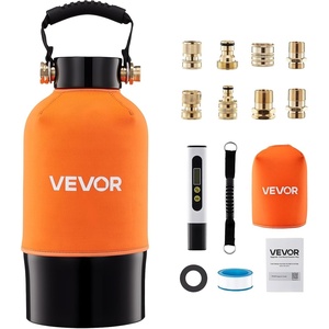VEVOR Deionized Water System for Car Wash, Spotless Car Wash Water System with 5L DI Resin & TDS Meter, Spot-Free Deionized Water Filter for Cars RVs Motorcycles Windows(Deionizer)