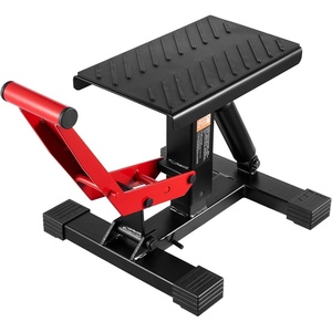 VEVOR Dirt Bike Lift Stand, Motorcycle Jack Lift Stand 1200lbs Capacity and Hydraulic Lift Operation, Hoist Table Adjustable Height 9.8″-18.3″ for Dirtbike Repair, Maintenance, Dirt Bike Accessories