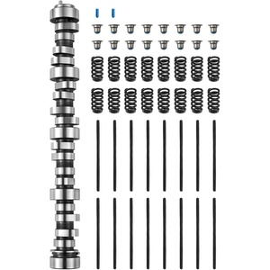 VEVOR Engine Camshaft, 05184378AF 05184378AH 5184378AE 5184378AF 5184378AD 5184378AG Cam Replacement, Fit 2018 Jeep Wrangler JK, 2011-2019 Dodge Journey, 2013-2018 Ram 1500, 2012 Ram C/V Base, 3.6L V6(SP011-16 Camshaft Kit with Pushrods)