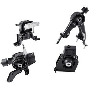 VEVOR Engine Motor Mounts, Set of 4, Compatible with 2007–2011 Toyota Camry 2.4L L4, Replace OE# A62009, A4207, A4211, A4274, Secure Support(2003–2008 Toyota Corolla 1.8L)