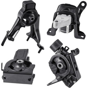 VEVOR Engine Motor Mounts, Set of 4, Compatible with 2007–2011 Toyota Camry 2.4L L4, Replace OE# A62009, A4207, A4211, A4274, Secure Support(2007–2011 Toyota Camry 2.4L)