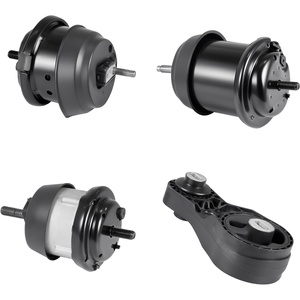VEVOR Engine and Transmission Motor Mount Kit Replacement, Set of 3, Compatible with 2007–2013 Chevrolet Silverado 1500 5.3L V8, Replace OE# A5365, A5365, A2638, Secure Support(Set of 4)