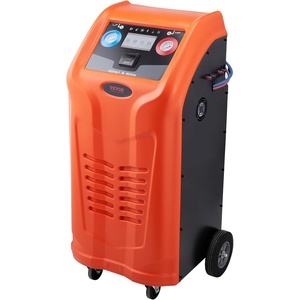 VEVOR Fully Automatic Refrigerant Recovery Machine for R134a & 1234fy, ≥98.5% Accuracy, 10-Inch Touch Screen, AC Recovery, Vacuum, and Recharging for Standard and High Voltage Automotive A/C Systems(R134a+R1234yf)