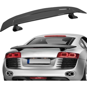 VEVOR GT Wing Car Spoiler, 46.3 inch Universal Spoiler, Compatible with Most Sedans and Coupes, High Strength ABS Material, Car Rear Spoiler Wing, Racing Spoiler BGW/JDM Drift Glossy Black(ABS)