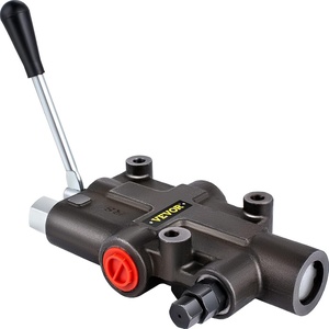 VEVOR Hydraulic Directional Control Valve, 1 Spool Hydraulic Spool Valve, 21 GPM Hydraulic Loader Valve, 3625 PSI Directional Control Valve, Hydraulic Valves And Controls For Tractors Loaders Tanks(1 Spool  21GPM  3625 PSI)