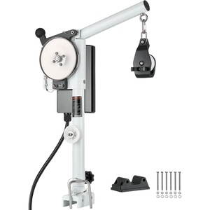 VEVOR Line Hauler Pot Puller, 12V DC 1200W, Line Hauler Winch Holds 198 lbs Lift Capacity, Line Speed of 115 ft/min, 360° Rotation & Corrosion-Resistant, Crab Pot Puller for Crab, Shrimp,Lobster Traps
