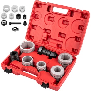 VEVOR Pipe Stretcher Kit, Exhaust Pipe Stretcher Kit 1-5/8″ to 4-1/4″, Exhaust Pipe Expander Kit for Tail Pipe Tube, Exhaust Pipe Expander Tool w/Storing Case, 7 Pcs Pipe Expander, Exhaust Stretcher