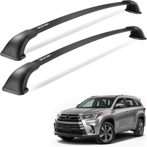 VEVOR Roof Rack Cross Bars, Compatible with Toyota RAV4 2020-2023, 160lbs Load Capacity, Aluminum Anti-Rust Crossbars with Locks, Rooftop Cargo Bag Luggage Carrier (Not Fit for Adventure/TRD Off-Road)(for Toyota Highlander)